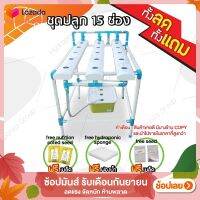 ชุดปลูกผักไฮโดรโปนิกส์ 15 ช่องปลูก ฟรีของแถมสุดคุ้ม by hydroponicgroup