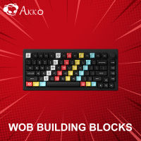 คีย์แคป Akko WOB Building Blocks Keycap Set(282-Key)