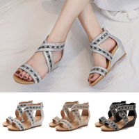 Sandal Wedges สำหรับผู้หญิงไซส์11รองเท้าแตะรัดส้นขนาดรองเท้ามีส้นของผู้หญิงรองเท้าแตะไม้ก๊อก11รองเท้าแตะหญิงยกพื้นรองเท้าส้นสูงทรงเข็มปิดปลายเท้าสำหรับผู้หญิงรองเท้าแตะวิบวับ Comfort สำหรับผู้หญิงรองเท้าแตะผู้หญิงทำจากไม้ก๊อกรองเท้าแตะส้นหนารองเท้าผ้าใบสำ