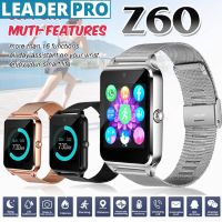 Z60 bluetooth Smart Watch Wristwatch Fitness Activity Tracker Sport Watch Support 32GB TF SIM Phone Call Camera