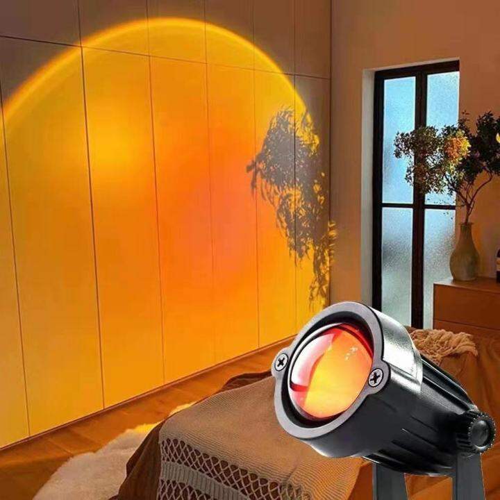 led-sunset-projection-lamp-rainbow-atmosphere-night-light-sunset-light-home-coffee-shop-background-wall-decor-tiktok-table-lamp