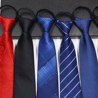 เนคไท เนคไทสำเร็จรูป ไม่ต้องผูก แบบซิป Men Zipper Tie Lazy Ties Fashion 8cm Business Necktie For Man