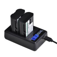 ZZOOI 1900mAh EN-EL15 EN-EL15A Camera Battery + LCD Dual Charger for Nikon D600 D610 D750 D800 D810 D850 D7100 D7200