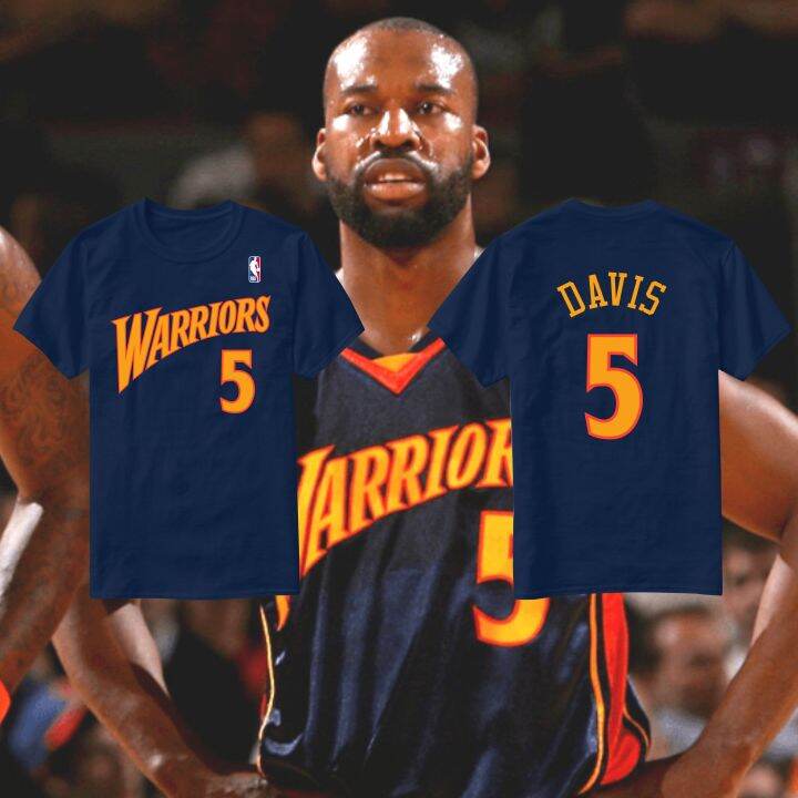 baron davis warriors shirt