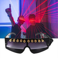 Glasses Rave Party DJ Lights Sunglasses For Stage Show Dancing Glowing Disco Beam Music Luminous Nightclub Bar Props