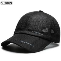 SILOQIN [Hat vendor} แฟชั่นใหม่สำหรับทุกเพศ,หมวกแก๊ปเบสบอลแฟชั่นใหม่สำหรับผู้หญิง39; S หมวกกีฬาการระบายอากาศหมวกแบบตาข่ายหมวกแก๊ปใส่ตกปลาผู้ชาย39; S