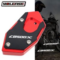 For HONDA CB500X CB500F CB 500X 500F CB500 X /F Motorcycle CNC Aluminum Side Stand Pad Enlargement Plate Kickstand Extension