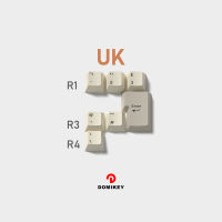 Domikey Vintge เชอร์รี่โปรไฟล์ Abs Doubleshot คีย์สำหรับ Mx Stem คีย์บอร์ด87 104 Gh60 Xd64 Xd68 Xd84 BM60 BM65 BM68 BM80