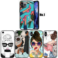 WA19 Fashion Trend Design Girl Boss อ่อนนุ่ม Fashion ซิลิโคน Trend Phone เคสโทรศัพท์ ปก หรับ iPhone 7 8 11 12 13 14 Pro XS Max SE X XR Plus SE