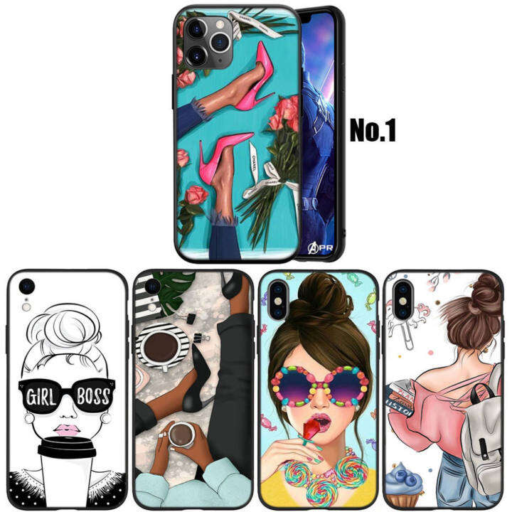 wa19-fashion-trend-design-girl-boss-อ่อนนุ่ม-fashion-ซิลิโคน-trend-phone-เคสโทรศัพท์-ปก-หรับ-iphone-7-8-11-12-13-14-pro-xs-max-se-x-xr-plus-se