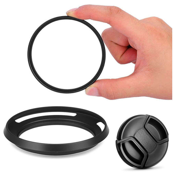46mm UV Filter Lens Hood Cap for Nikon NIKKOR Z MC 50mm f/2.8 Macro