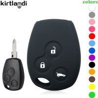 【cw】 Car Key Cover Shell Case for Renault Trafic Kangoo 2 Logan Clio Primastar Movano for Opel Vivaro for Nissan Terrano 3 Button Fob