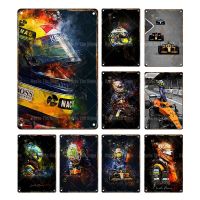 Retro Racing ป้ายดีบุกสีน้ำแผ่นโลหะ-โรงรถ Wall Bar Home Shop Art Decor-ภาพวาดเหล็กวินเทจ Cuadros