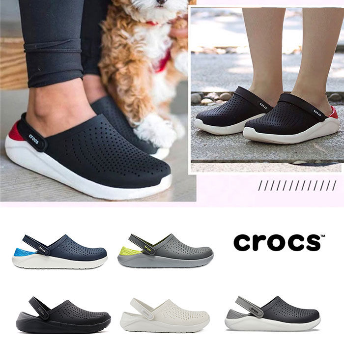พร้อมส่ง-crocs-literide-clog-แท้-หิ้วนอก-ถูกกว่าshop-crocs-literide-clog-original-100-unisex-basic-crocs-shoes