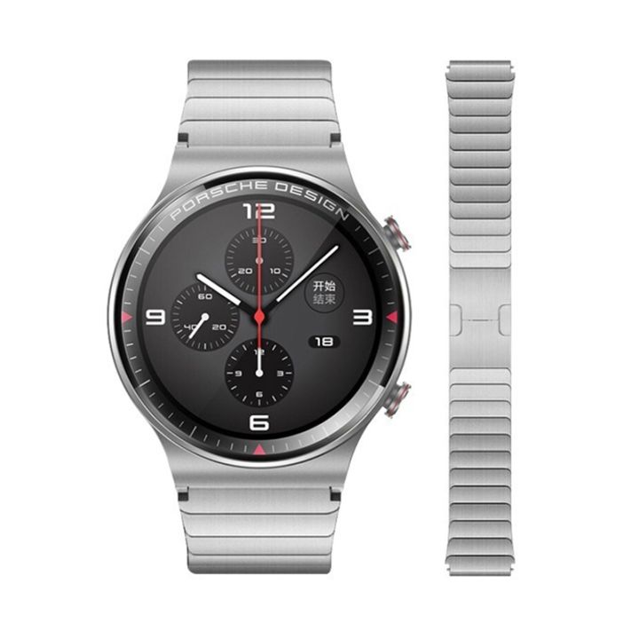 สำหรับนาฬิกา-huawei-สายนาฬิกาข้อมือเหล็กไทเทเนียมแบบปลดเร็วอเนกประสงค์3-gt-3-pro-gt-2-สีเงิน