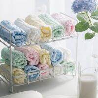 ☂☃✿ Cotton childrens gauze face wash square absorbent baby seersucker medium towel