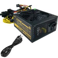 1800W Mining Power Supply 90% Efficiency PSU Support 8 Graphics Card GPU for ETH BTC Bitcoin Miner Rig