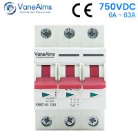 Din Rail 3P MCB Circuit Breaker Solar Photovoltaic Overload Protection Air Switch 6A 10A 16A 20A 25A 32A 40A 50A 63A VaneAims