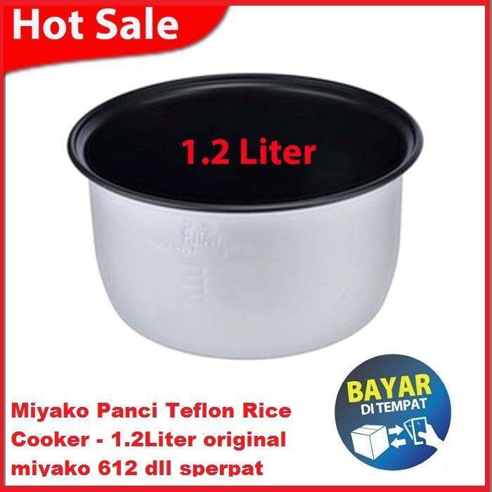 Miyako Panci Teflon Rice Cooker 1.2Liter original miyako 612 dll