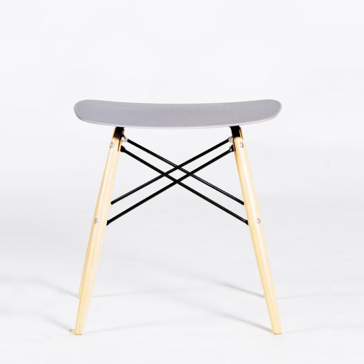 modernform-เก้าอี้อเนกประสงค์-เก้าอี้สัมมนา-พลาสติกขาไม้-สีเทา-รุ่น-pw027