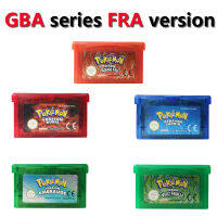 Pokemon Series Memory Card คู่ถอดรหัส GBC NDSL GB GBM GBA วิดีโอเกมคอนโซล 32 บิต 5 คลาสสิกภาษาฝรั่งเศสคำรุ่น-fkldqyfiopgjf