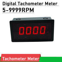 5-9999รอบต่อนาทีดิจิตอล T Achometer 0.56 "จอแสดงผล LED รอบต่อนาทีความเร็วเมตรสำหรับรถยนต์มอเตอร์วัดอินเวอร์เตอร์