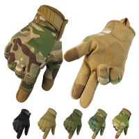 Men Tactical Gloves Full Finger Touch Screen Gloves Army Outdoor Sport Cycling Climbing Camo Hunting Anti-skid Gloves