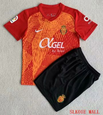 เสื้อเจอร์ซีย์เตะฟุตบอล Mallorca 23/24ชุดเจอร์ซี่ฟุตบอลคุณภาพไทยสำหรับผู้ใหญ่และเด็ก