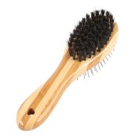 【jw】✙✎ Double-Sided Handle Deshedding Comb for Shedding and Grooming Remove Loose Undercoat Tangled Hair