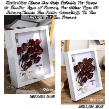 3D Dried Flower Frame (Style 4)