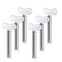 Bathroom Accessories 3Pcs Metal Toothpaste Squeezer Stainless Steel Tube Squeezer Key Roller Tube Creams Paint Squeezer Tool