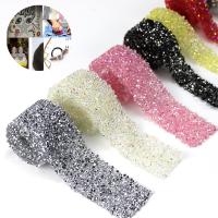 HOT 1 Yard Thermosetting Rhinestone Wire Glitter Decoration