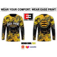 2023 design mens sports clothing Long sleeve t-shirt  EASE PRINT CLOTHING- YB01 MOTO RIDING JERSEY，Can be customization