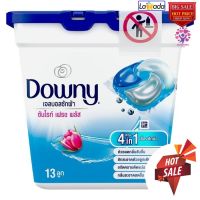 Downy Sunrise Fresh Plus Detergent, Detergent Gel Ball 13pcs. ดาวน์นี่ ซันไรส์ เฟรช พลัส ผลิตภัณฑ์ซักผ้า เจลบอลซักผ้า 13 ชิ้น