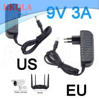 QKKQLA 5.5x2.5mm 9volt Switching Power Supplies AC 110V 220V to DC 9V 3A Adapter Converter Charger Lighting Transformer