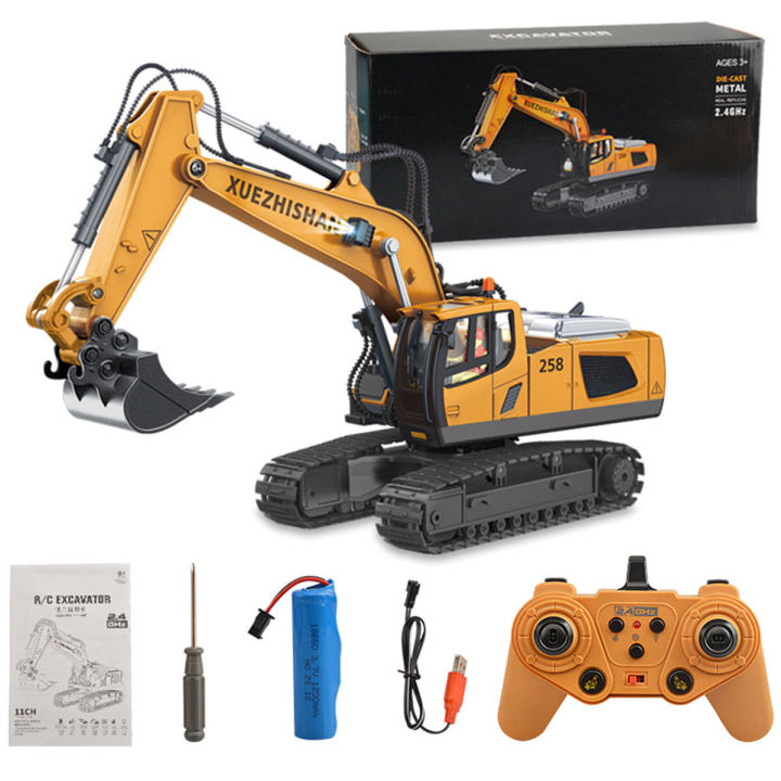 120-scale-rc-excavator-toy-w11ช่องและ-sound-effect-2-4ghz-rc-รถก่อสร้าง-usb-rc-รถแทรกเตอร์ของเล่นสำหรับของเล่นเด็กรถบรรทุกสำหรับชาย826