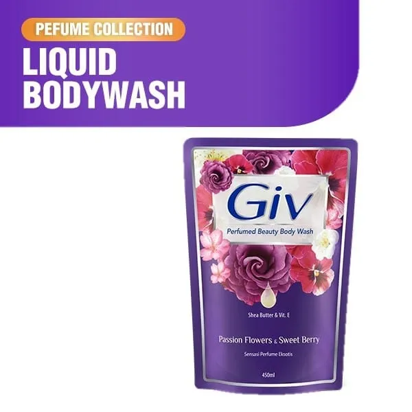 Giv Perfumed Beauty Body Washsabun Cair Givgiv Sabun Cair Giv Lazada Indonesia 