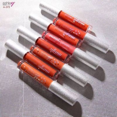 ลิขวิดลิปสติกมายากล #A-372 Ashley Magic Lip Gloss 2.8g. ยิ่งเม้ม ยิ่งวิ้งค์!