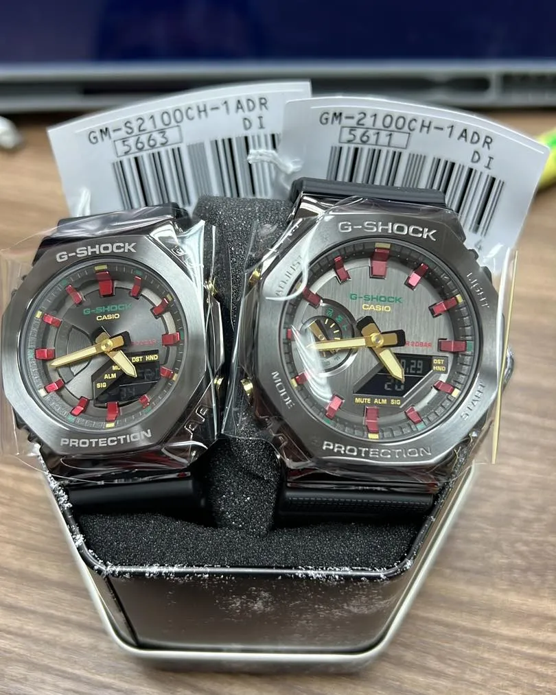3HM23 【動作品】腕時計 G-SHOCK GM-S2100CH 5663購入後の質問はお控え ...