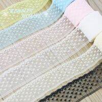 (10 yards/roll) 30mm dots lace fabric Webbing Decoration Love gift packing Material rolls Fabric  Material