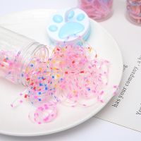 [COD] Korean version of the baby girls head tied with a circle hair cute thickened disposable rubber band strong pull continuous