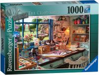 จิ๊กซอว์ Ravensburger - The Craft Shed  1000 piece  (ของแท้  มีสินค้าพร้อมส่ง)