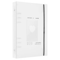 Photocard Kpop Binder 25 Sheets 200 Pockets 4 Inch Photo Album Sleeves in Loose Leaf Refillable Personal A5 6 Rings Binder