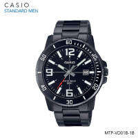 New Casio Standard นาฬิกาข้อมือผู้ชาย สายแสตนเลส รุ่น MTP-VD01B-1B MTP-VD01B-5B