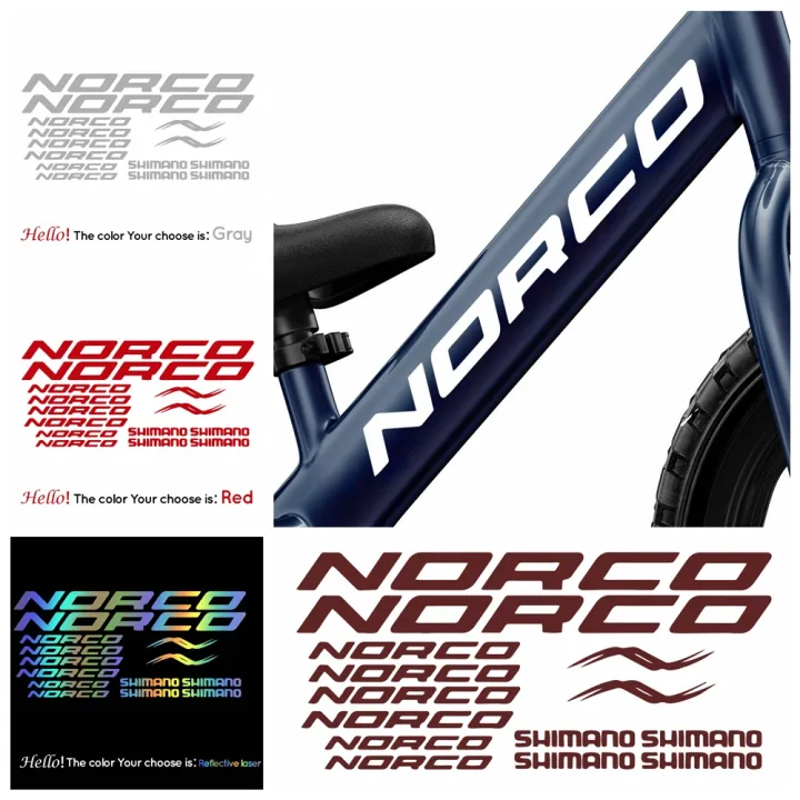 norco bike stickers