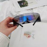 Sense of science and technology integrated women Men sunglasses Laser Eyeglasses Mirrored Lens Eyewear Unisex Sun Glasses