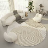 【SALES】 Ins Style Round Carpet Lounge Large Area Rug Study Bedroom Mat Home Decor Soft Anti-Slip Table Mat Room Decoration Teenager Rugs