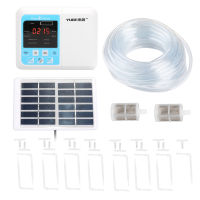 Intelligent Automatic Watering Device Solar Energy Charging Potted Plant Drip Irrigation Timer System
