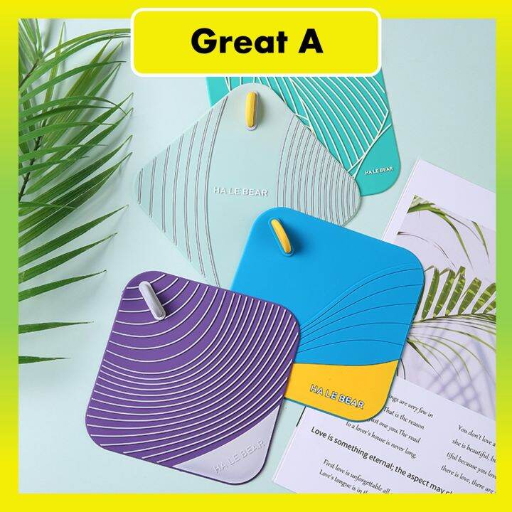 Drain Cover (14x14 cm) Penutup Longkang Silicone Bathroom Toilet Anti