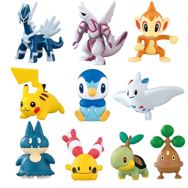 TAKARA TOMY Pokemon CANDY TOYS Pokeball Togekiss Piplup Dialga Palkia ...